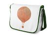 Bonamaison Digitaal bedrukte Messenger schooltas met kaki riem voor meisjes en jongens, boodschappentassen voor scholieren, schoudertassen, grootte: 29x36 cm