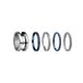 BERING Unisex Ring in silber glänzend - Arctic Symphony Collection mit Edelstahl - Symphony-Set-A