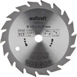 wolfcraft Cirkelzaagblad 127mm - 18 tanden - 12,75 m boring - voor cirkelzaag