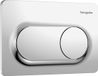 Hansgrohe iFrame Original S drukplaat Dual Flush Chroom
