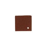 Artemio Set van 10 stuks dik, vilt, bruin, 30,5 x 0,2 x 30,5 cm
