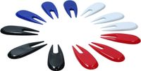 Longridge Golf Accessoires plastic pitchmerk 200 stuks bulk packing, meerdere kleuren