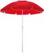 Parasol de jardin - rouge - D145 cm - réglable - protection solaire - polyester