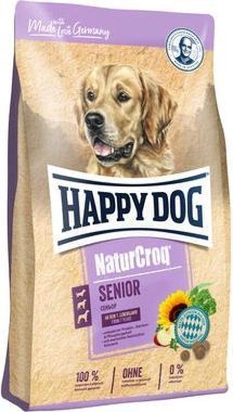 Happy Dog NaturCroq Senior - Droogvoer voor hond - 15 kg