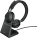 Jabra Evolve2 65 MS Stereo Headset - Bluetooth - USB-A - Zwart