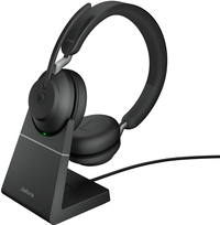 Jabra Evolve2 65 MS Stereo Headset - Bluetooth - USB-A - Zwart