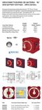 Mar Navico Group BSS Model M, Hoofdschakelaar 2P 300A Rood