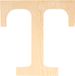 Artemio Houten letter T 19 cm