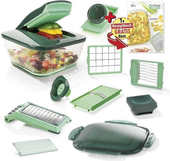 Genius Nicer Dicer Chef snijmachine 15-delig