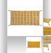 ATMOSPHERA CREATEUR D'INTERIEUR Otto Slaapmatras - 60 x 120 cm - Oker