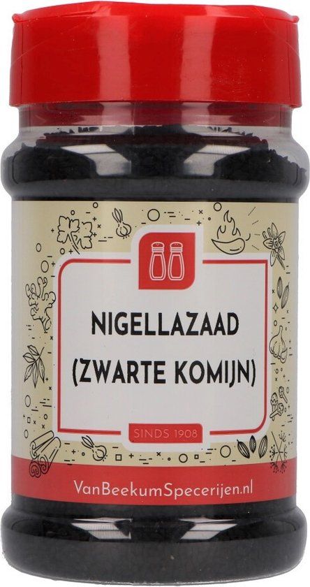 Van Beekum Specerijen Nigellazaad (Zwarte Komijn) - Strooibus 160g