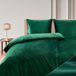 Blumtal Housse de couette Hiver Cashmere Touch Forseti - 200x200cm - Vert foncé
