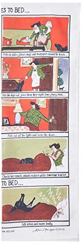 Samuel Lamont ze gaat naar bed, hij gaat naar bed katoenen theedoek