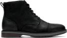 Clarks Shoes Aldwin2 Cap Booties Zwart EU 42 Homme