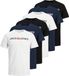 Jack&Jones T-shirt JJECORP LOGO TEE CREW NECK 6PK Set van 6