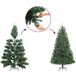 Demi Sapin De Noël 120 cm