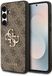 Guess 4G Metal Logo Back Case - voor Samsung Galaxy S25 FE - Bruin