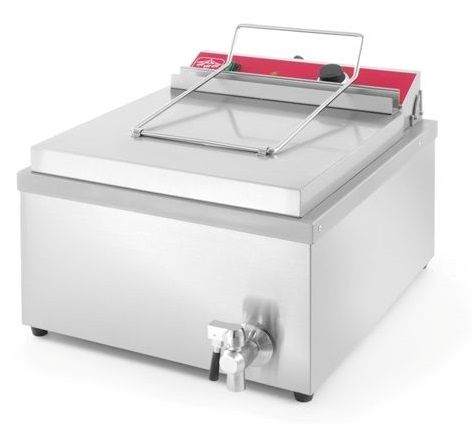 Hendi 205914 - Frituurpan - 12 liter - Zilver