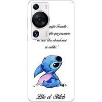 Huawei P60 Pro steek-lilo-famille-blanc Maniacase