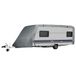 VidaXL Caravanhoes m grijs