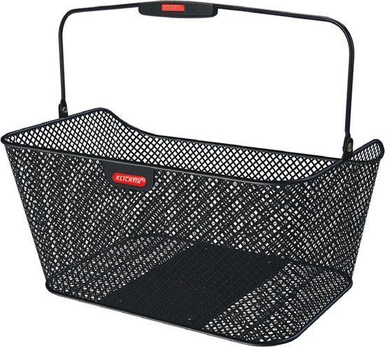 KlickFix City stuurmand Racktime zwart - 20L - Zwart - Achter - Max. 10 kg - Kinderen