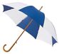 Falcone Wandelstok paraplu Marineblauw/Wit