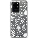 ERT GROUP mobiel telefoonhoesje voor Samsung S20 ULTRA / S11 PLUS origineel en officieel erkend Babaco patroon Flowers 023 optimaal aangepast aan de vorm van de mobiele telefoon, gedeeltelijk bedrukt