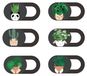 Set de 6 cache-webcams portables pour la confidentialité