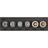 HAZET TORX PLUS® dopsleutelbitset 1/2" 6-delig - 163-689/6