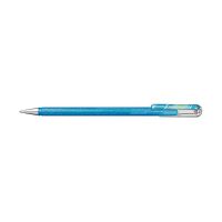 Pentel Dual Metallic gelpen - Blauwgrijs & Metallic Blauw/Zilver