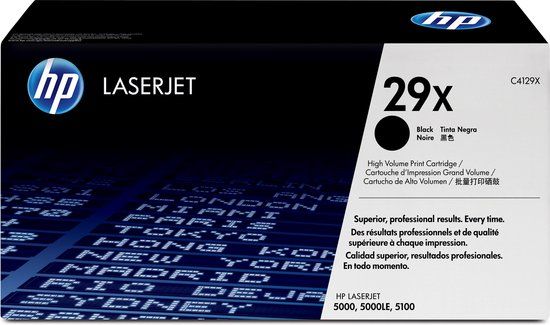 HP 29X Black Toner Cartridge - Original - High Yield