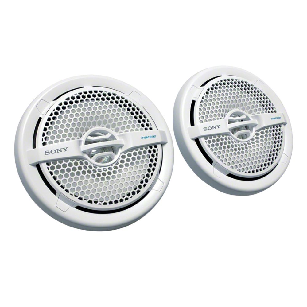 Sony XS-MP1621 Marine Speakers - 2-Way, 160W, 16cm - White