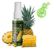 Delphin AromaX/30ml Spray à immersion, arôme Maïs-Ananas / vert fluorescent