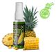 Delphin AromaX/30ml Spray à immersion, arôme Maïs-Ananas / vert fluorescent