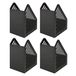 helit H6361095-4 - Tijdschriftenhouder „the tower gate“ DIN A5 zwart