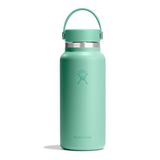 Hydro Flask – Wide Flex Cap 946 ml (32 oz) Bottle – Roestvrij Staal, Lekdicht – Geïsoleerd 24 Uur Koud & 12 Uur Warm & Hot 12 Hrs – Mermaid Green