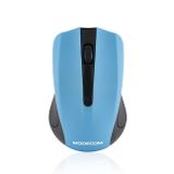 Modecom MC-WM9 muis Ambidextrous RF Draadloos Optisch 1200 DPI Zwart/Blauw