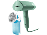 Philips Kledingstomer Sth3010/70 Groen + Ontpiller Gc026/00 Blauw Home Comfort Bundel
