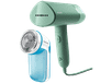 Philips Kledingstomer Sth3010/70 Groen + Ontpiller Gc026/00 Blauw Home Comfort Bundel