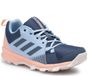 adidas Performance Terrex Tracerocker W Hardloopschoenen Blauw Leer Veters Maat 36
