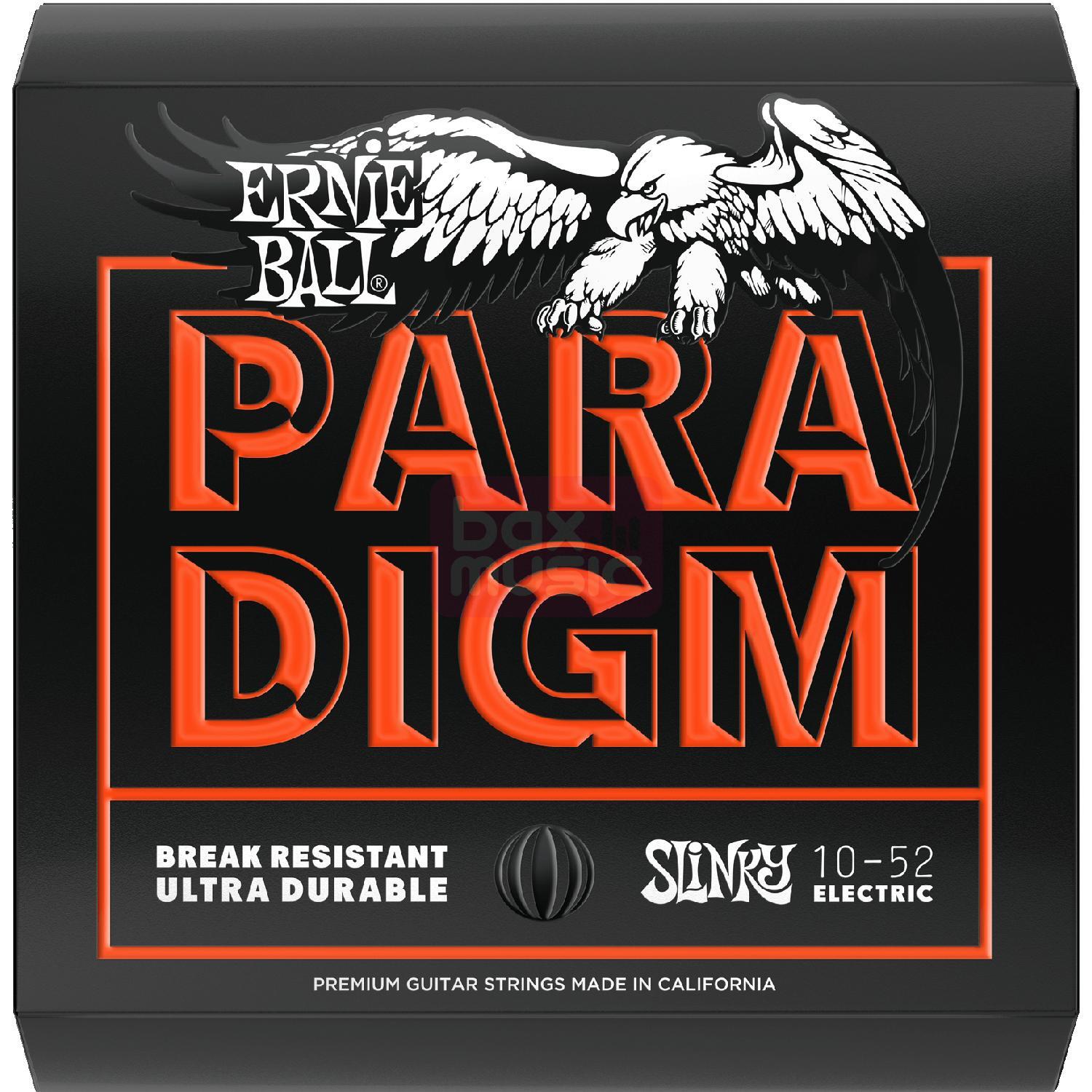 Ernie Ball 2015 Paradigm Skinny Top Heavy Bottom Slinky 10-52