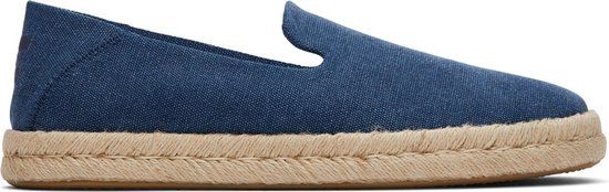 TOMS Santiago Heren Instappers - Blauw - Maat 40,5
