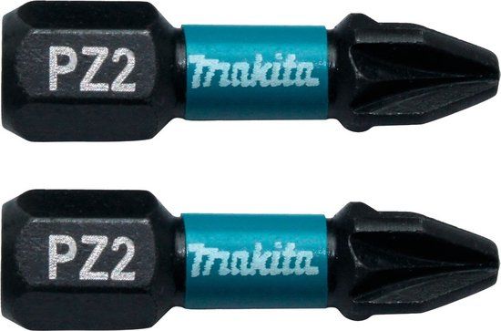 Makita B-63644 Slagschroefbit PZ2 x 25mm - 2 stuks