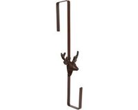 Esschert Design Deurkranshanger - Hert - gietijzer - L35 cm