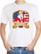 Bellatio Decorations Donald Trump Foute Kerst Shirt Wit - Christmas is gonna be huge - Heren S