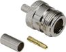 BKL Electronic 0404015/D Connecteur N, droit 50 Ω 1 pièce