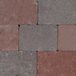 Merkloos Gardenlux Pebblestones Plus 20 x 30 x 6 cm tuintegel Rood/Bruin