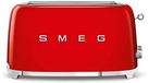 Smeg TSF02RDEU - Rood - 4-snede Broodrooster - 1500W