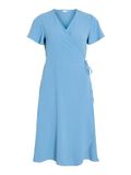 VILA VILOVIE S/S WRAP MIDI DRESS - NOOS - Dames - Mini jurken