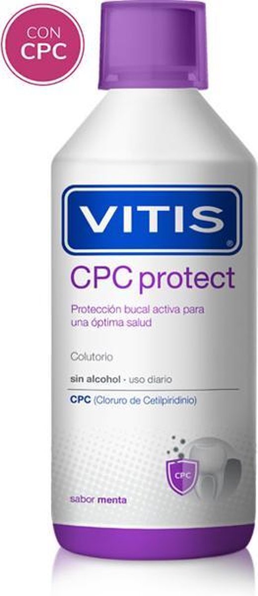 Vitis Cpc Protect Mouthwash 500ml